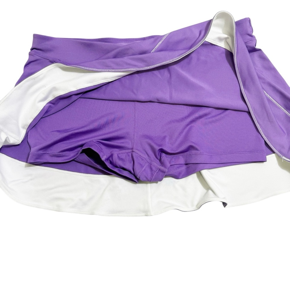 NikeCourt Victory Dri-FIT‎ Purple Tennis Skort Women’s Size L - Picture 4 of 6